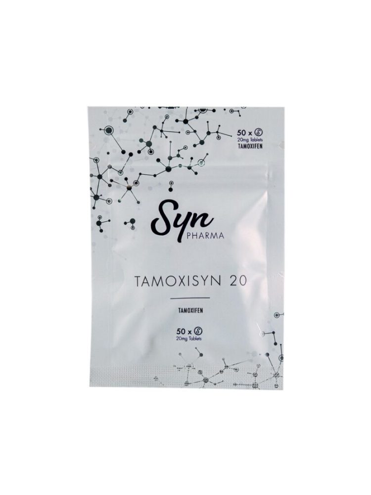 Syn Pharma Tamoxisyn 20mg Tamoxifen (Nolvadex), 50 Tablets